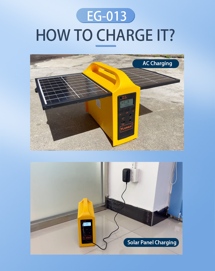 Eg013Li Power Supply: Yellow-Black Armor with Solar Wings
