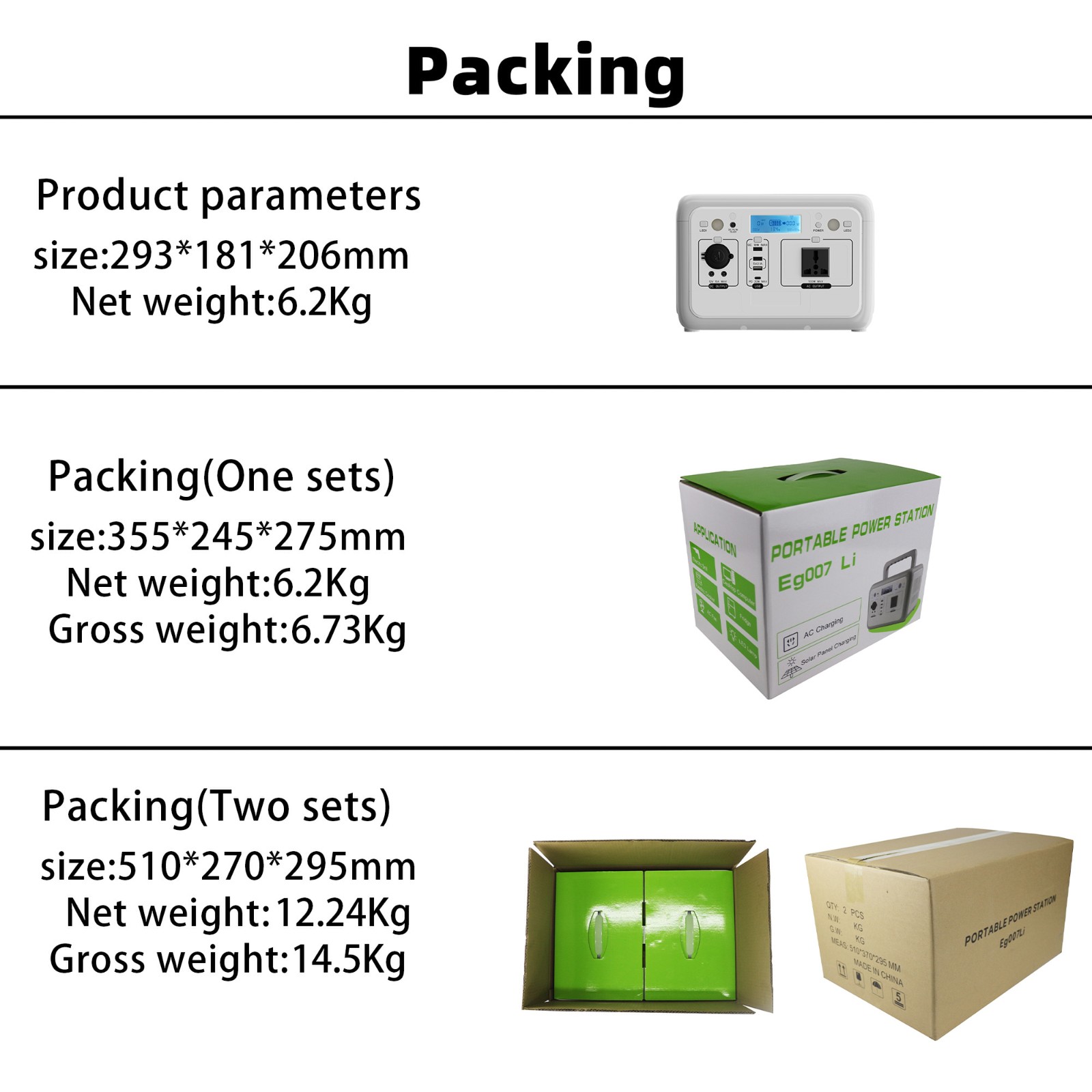 500W Golden Power, Teliang Power Eg007Li, Efficient and Uninterrupted Battery Life