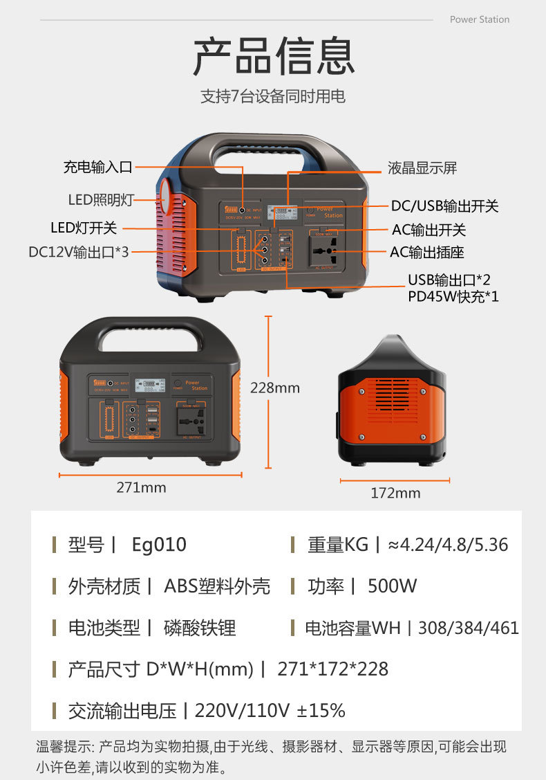 Working principle of portable power station inverter