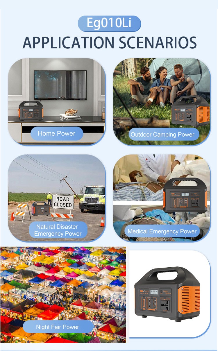 No More Power Anxiety – Eg010Li Portable Power Station to the Rescue!