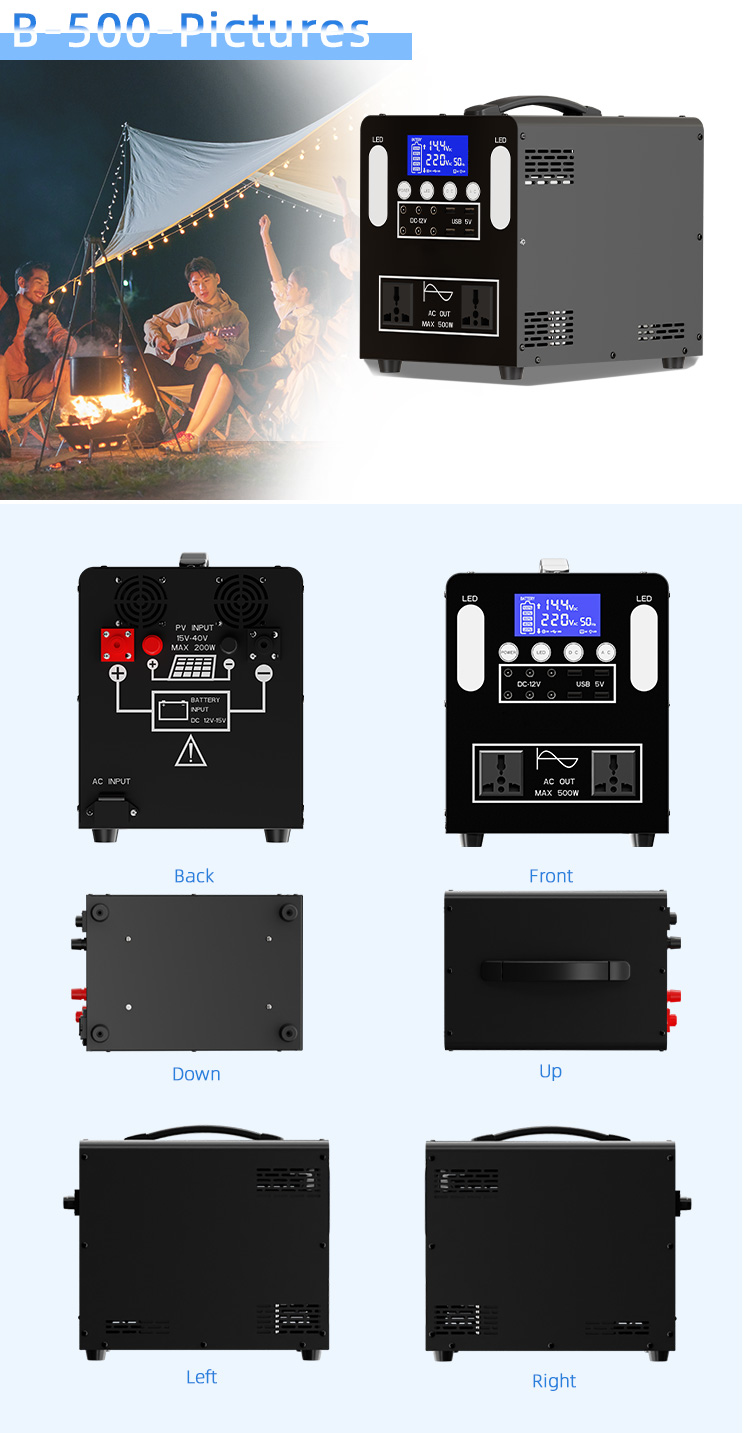 Product introduction of Teliang Portable Power Station B-500 Product introduction of Teliang Portable Power Station B-500