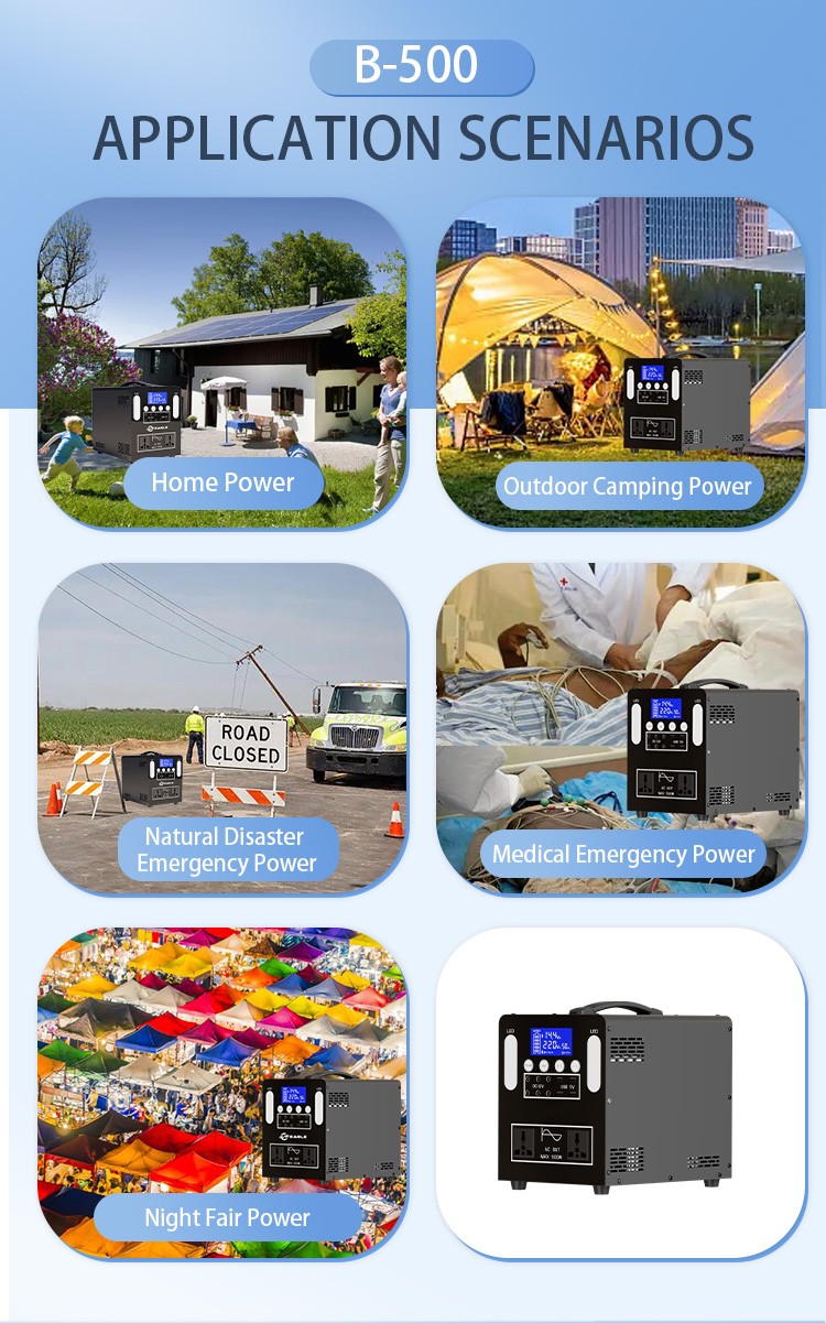 Product introduction of Teliang Portable Power Station B-500 Product introduction of Teliang Portable Power Station B-500