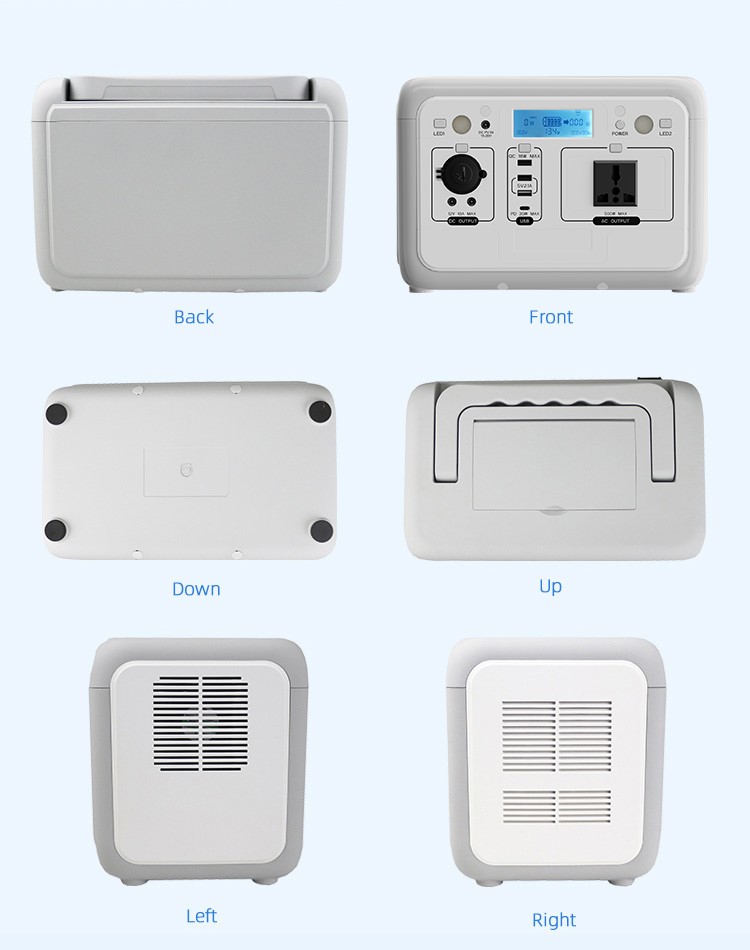 What are the uses of a 0.5 kWh portable power station?