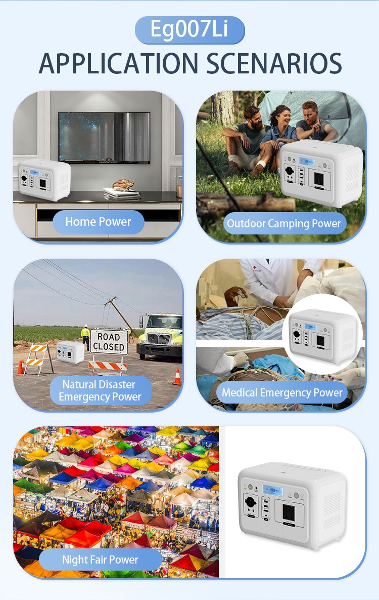 What are the uses of a 0.5 kWh portable power station?