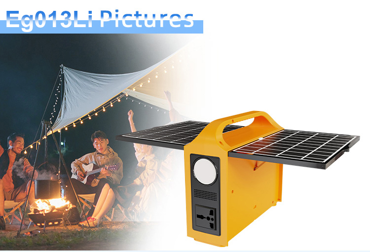Lightweight and portable, worry-free power station – Eg013Li Portable Power Station