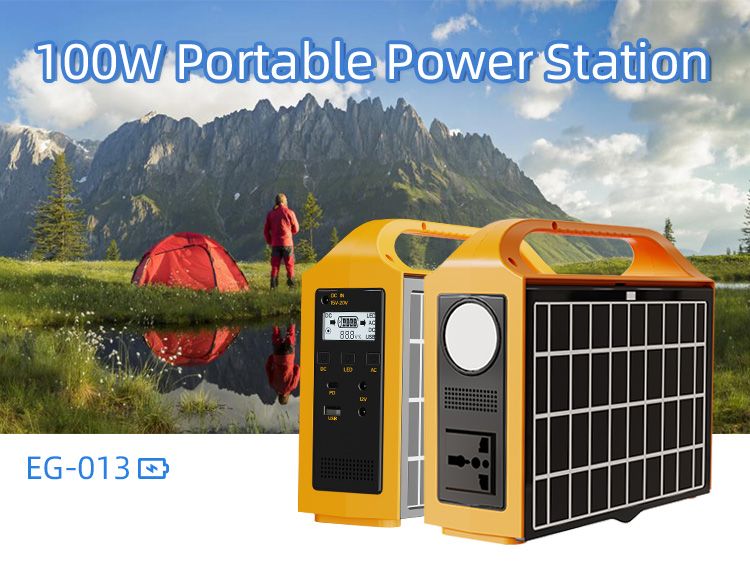 Eg013Li Power Supply: Yellow-Black Armor with Solar Wings