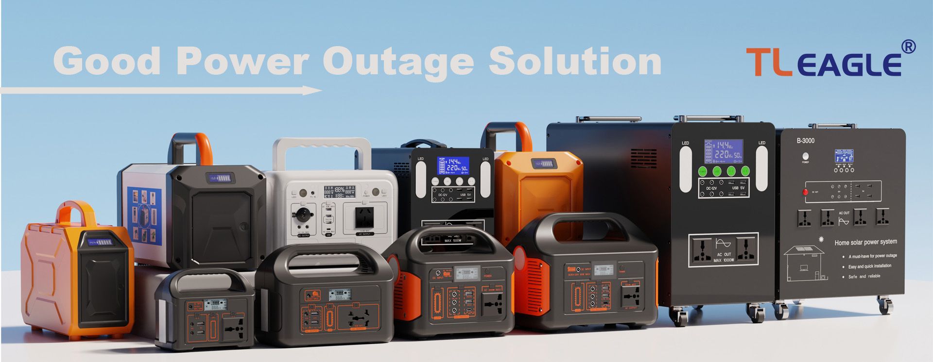 From 100W to 3000W:  The Ultimate Guide to Outdoor Power Station Wattage and Usage Scenarios