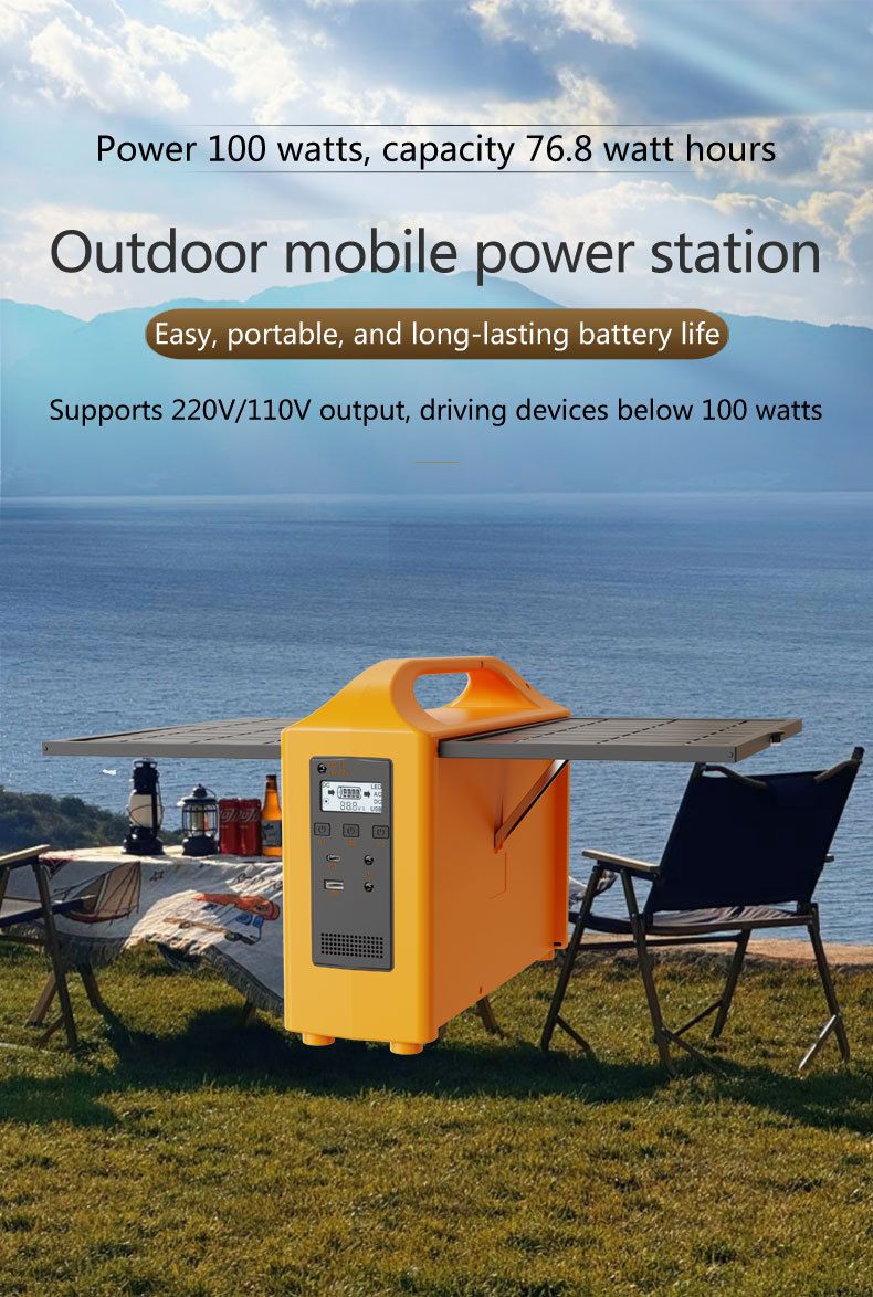 What are the safety protection mechanisms of portable power stations?
