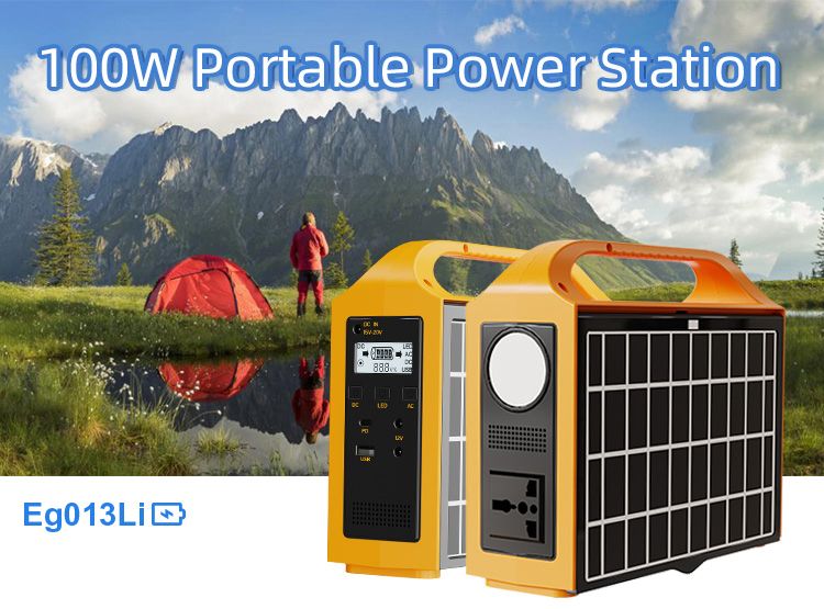 Lightweight and portable, worry-free power station – Eg013Li Portable Power Station